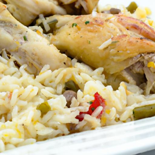 Effortless Mediterranean Chicken & Rice in Your Instant Pot