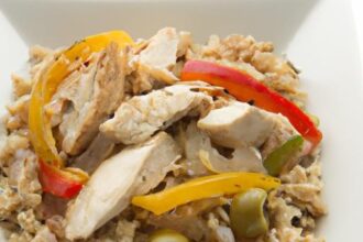 Effortless Mediterranean Chicken & Rice in Your Instant Pot
