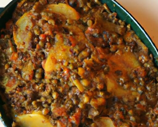 Hearty Vegetarian Moussaka with Lentils: A Flavorful Twist