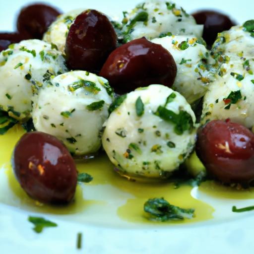 Creamy Labneh Balls in Olive Oil: A Mediterranean Delight