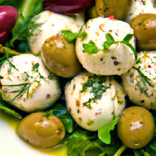 Creamy Labneh Balls in Olive Oil: A Mediterranean Delight