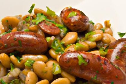 Savoring Habas a la Catalana: Beans Meets Sausage Delight