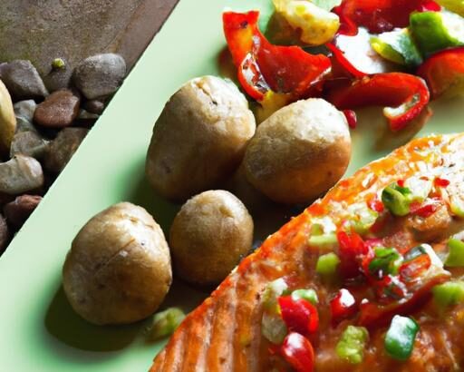 One-Pan Salmon & Roasted Veggies: Easy Flavor Boost