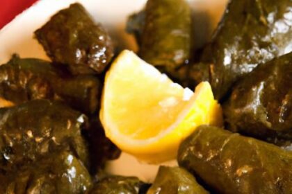 Timeless Taste: Classic Dolmades Recipe for Stuffed Grape Leaves