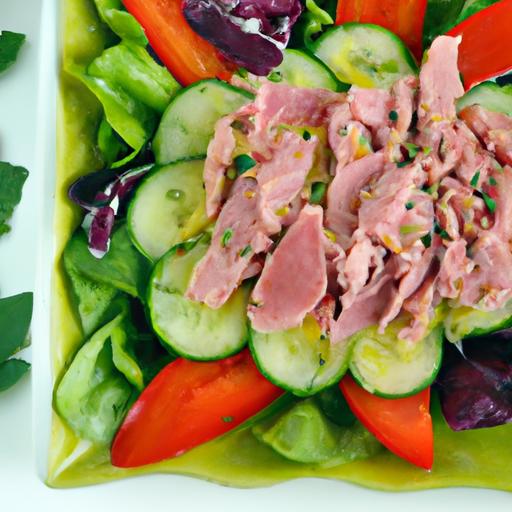 Fresh Mediterranean Tuna Salad: Zesty, Mayo-Free Delight