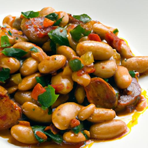 Savoring Habas a la Catalana: Beans Meets Sausage Delight