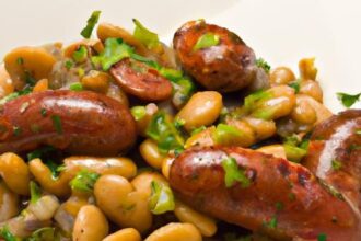 Savoring Habas a la Catalana: Beans Meets Sausage Delight