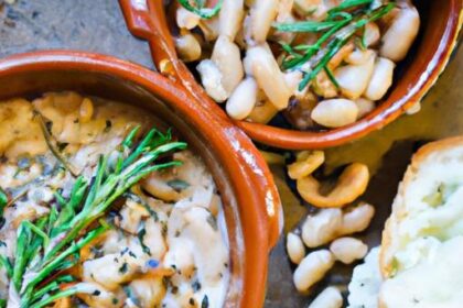 Wholesome White Bean Dip: Rosemary & Olive Oil Delight