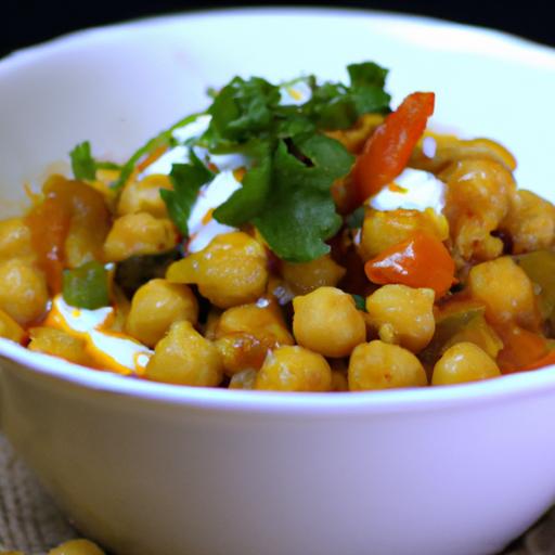 Whip Up Quick Chickpea Curry with Creamy Coconut Spice