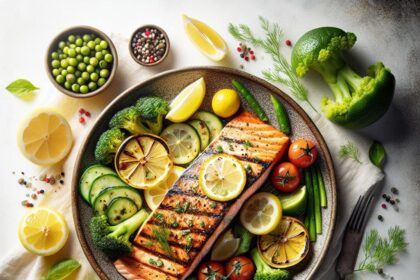 Zesty Grilled Salmon with Lemon: A Flavorful Healthy Delight