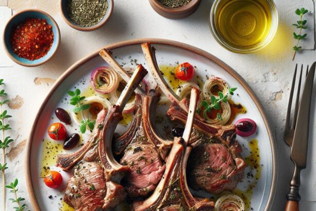 Savor the Flavor: Greek Lamb Chops with Oregano Magic