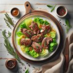 Lamb Fricassee with Lettuce: A Fresh Twist on Classic Comfort