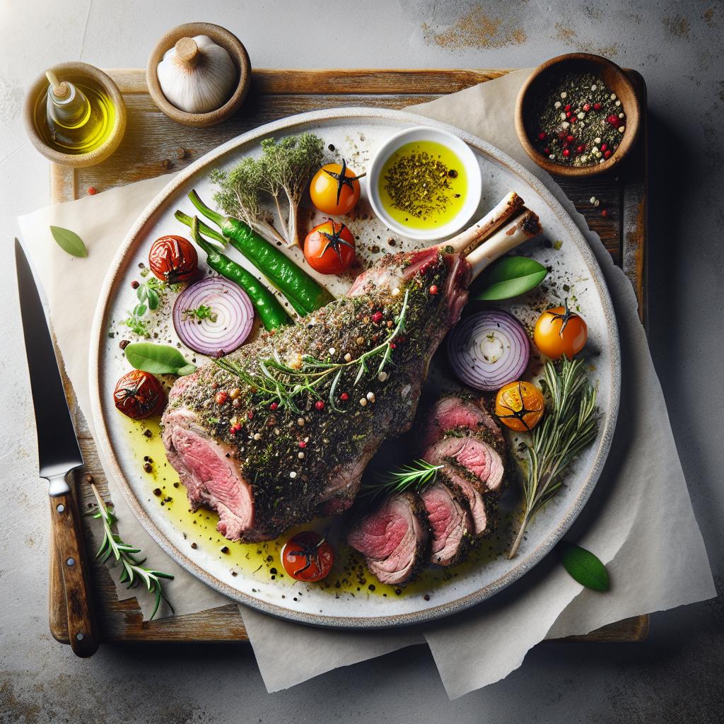 Herb & Olive Oil Rub: Perfect Leg of Lamb Made Simple