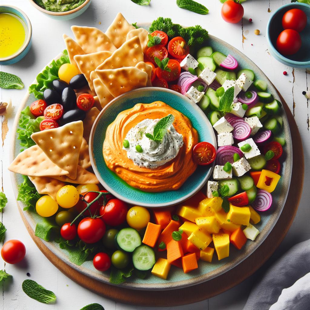 Whipped Feta Dip & Pita Chips: Creamy, Crunchy Delight