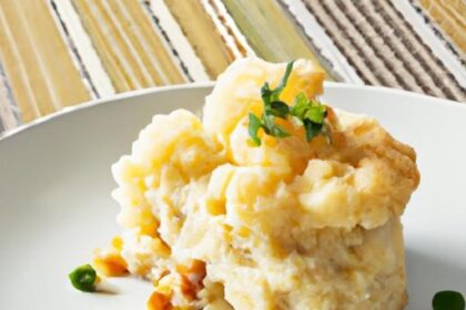 Shepherd’s Pie Reinvented: Cauliflower Topping Delight