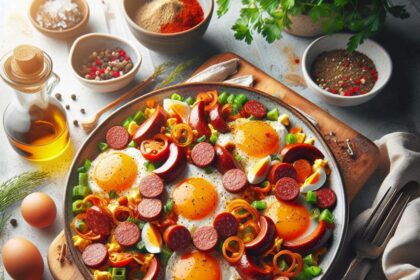 Savoring Sucuklu Yumurta: Spicy Sausage Eggs Delight