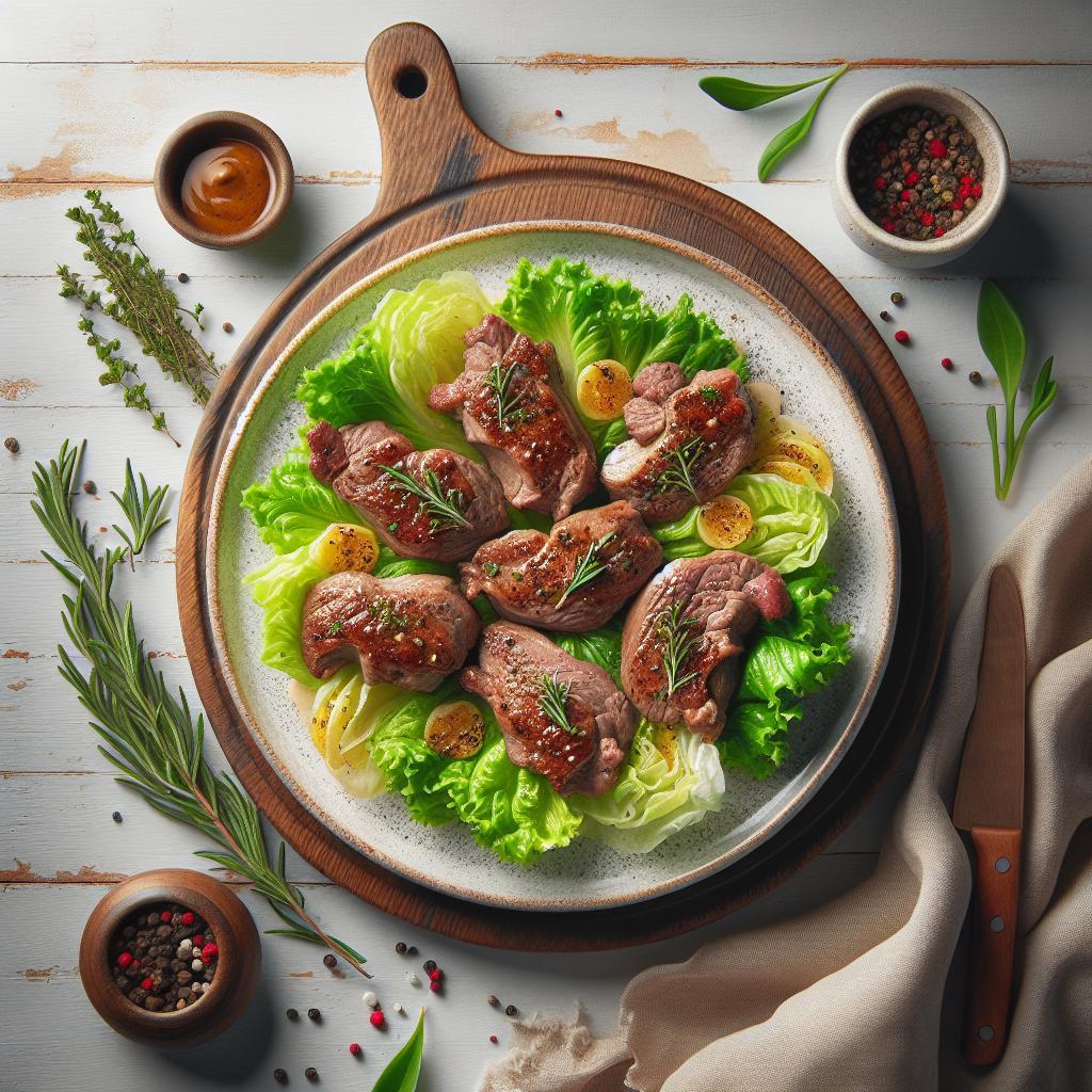 Lamb Fricassee with Lettuce: A Fresh Twist on Classic Comfort