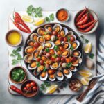 Savor Portuguese-Style Clams with Spicy Sausage Delight