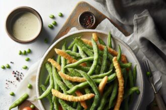 Crunchy Air Fryer Green Bean Fries: Healthy & Delicious!