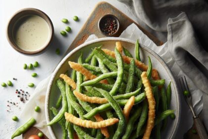 Crunchy Air Fryer Green Bean Fries: Healthy & Delicious!