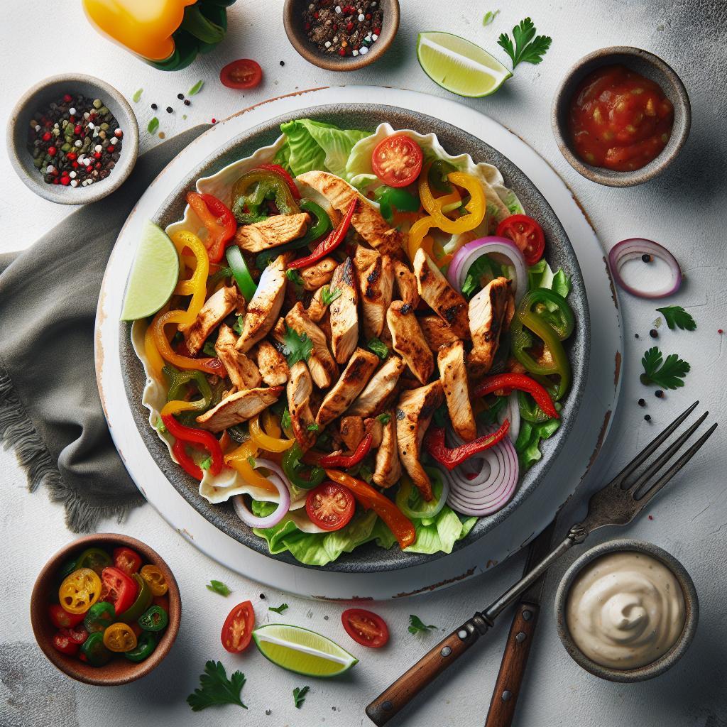 Sizzling Chicken Fajitas: A Flavorful Fiesta on Your Plate