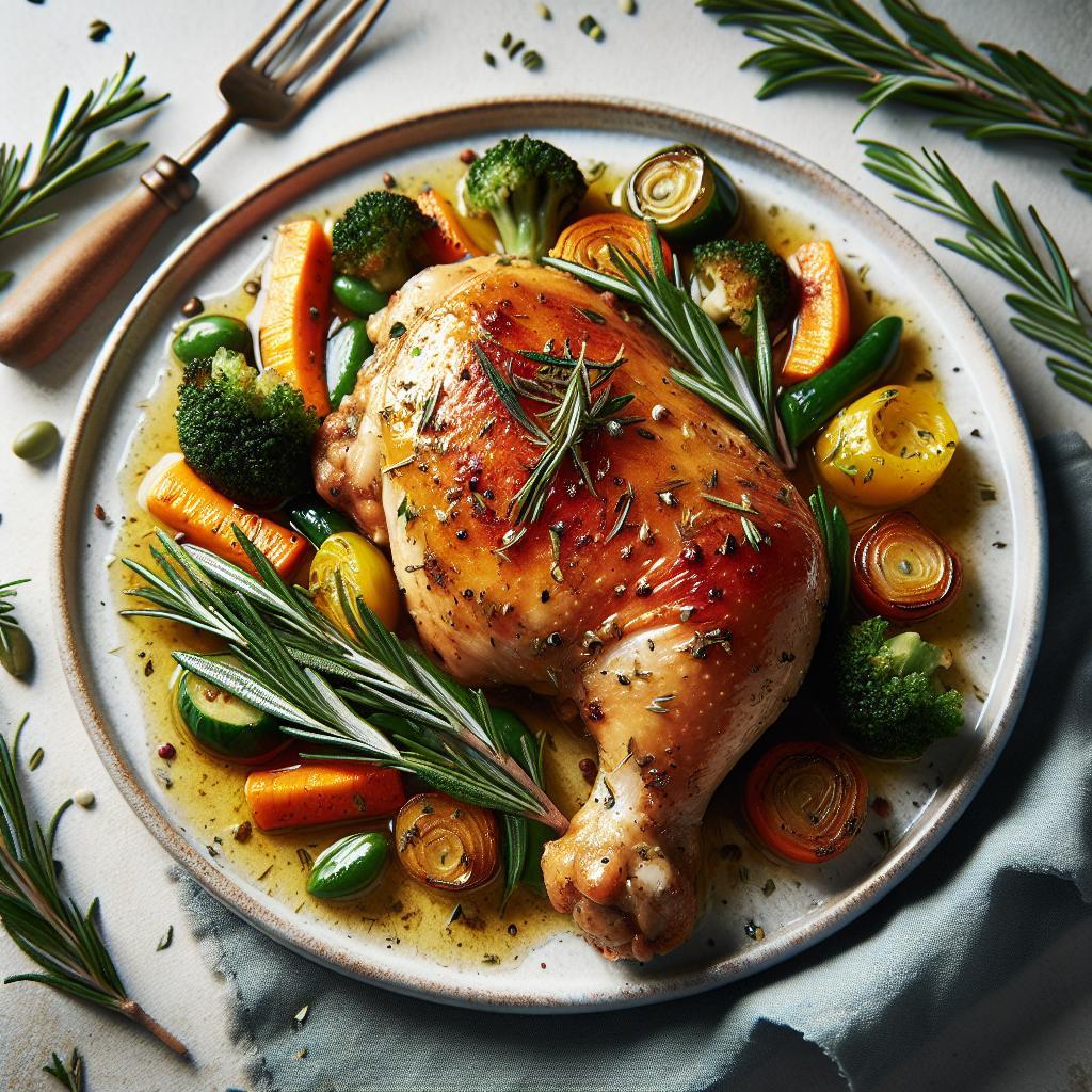 Aromatic Baked Chicken Thighs with Rosemary: Flavor Unleashed