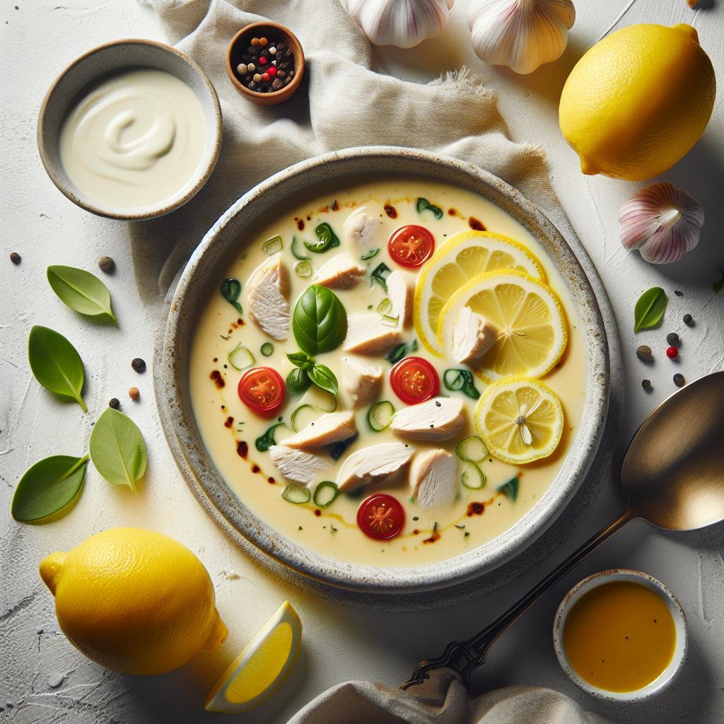 Zesty Comfort: Dive Into Creamy Lemon Chicken Soup Bliss