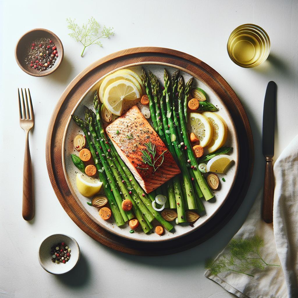 Effortless Sheet Pan Salmon & Asparagus: A Healthy Dinner Delight