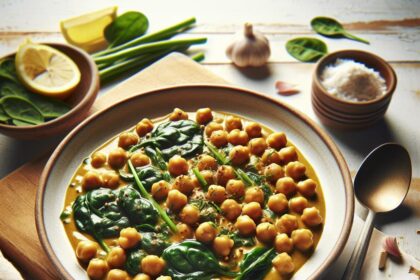 Wholesome Chickpea & Spinach Curry: A Flavorful Delight