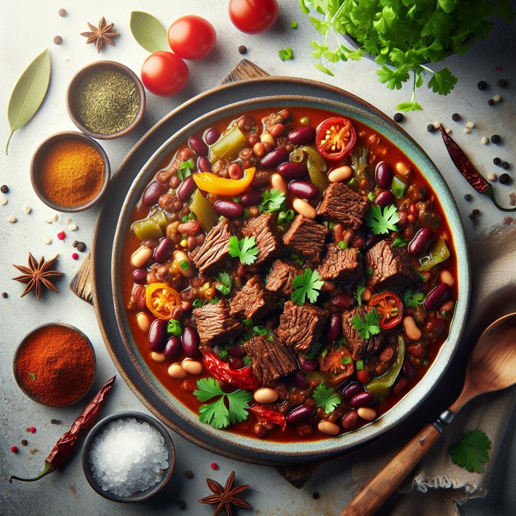 Hearty Beef and Bean Chili: A Flavor-Packed Comfort Feast