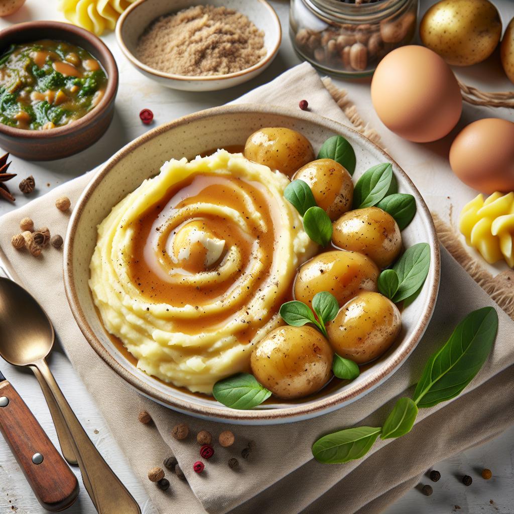 Master the Art of Creamy Mashed Potatoes with Savory Gravy