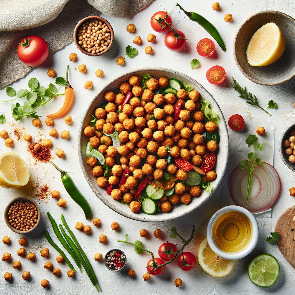 Crunchy Delight: Mastering Crispy Air Fryer Chickpeas