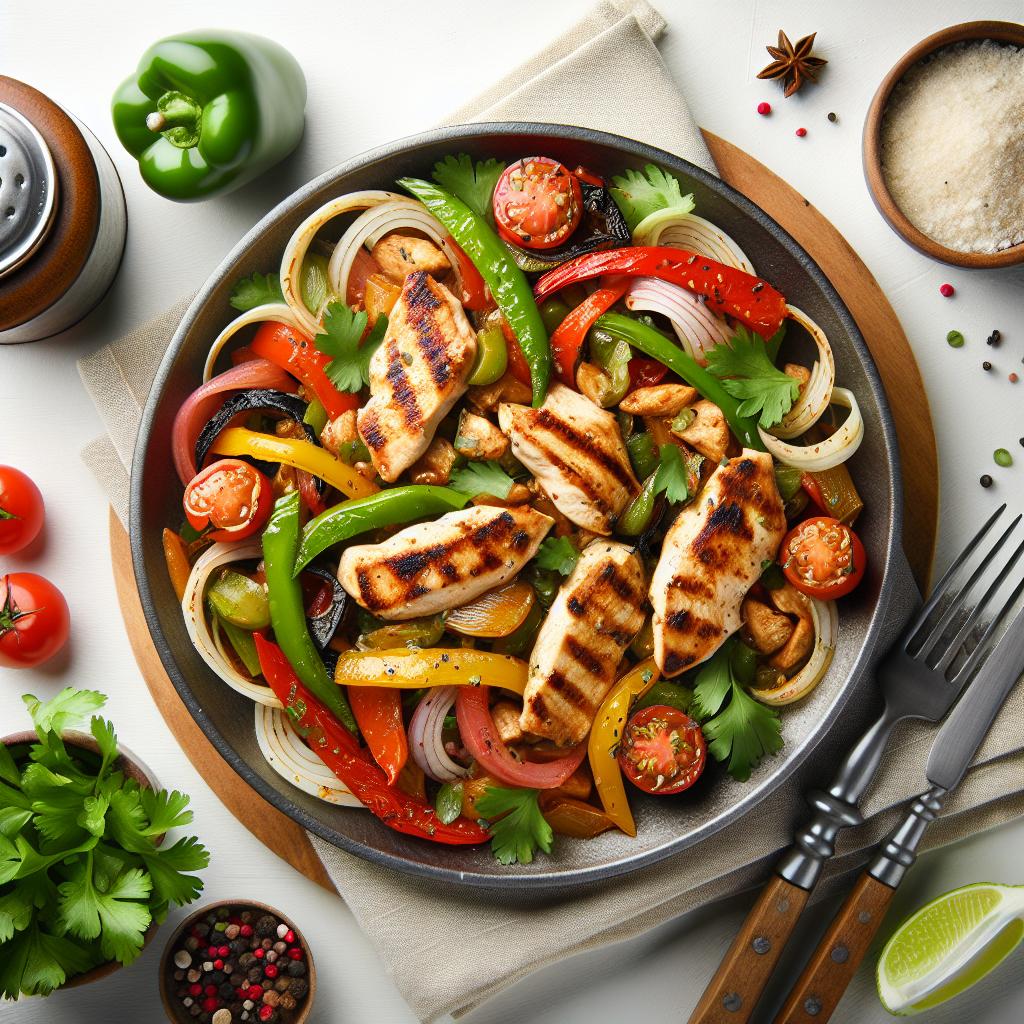 Sizzling Chicken Fajitas: A Flavorful Fiesta on Your Plate