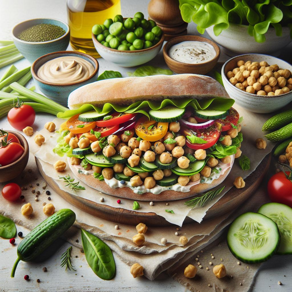 Chickpea Salad Sandwiches: A Flavorful Twist on Lunch Classics