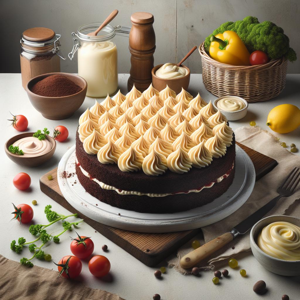 Decadent Mayonnaise Chocolate Cake: A Surprising Twist