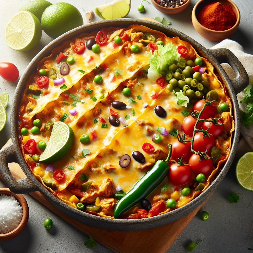 Savory Chicken Enchilada Casserole: Simple Steps to Savor