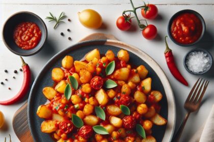 Patatas Bravas: Bold Bites with Spicy Tomato Sauce Delight