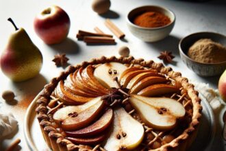 Cozy Up with Chai-Spiced Pear Tart This Fall Season