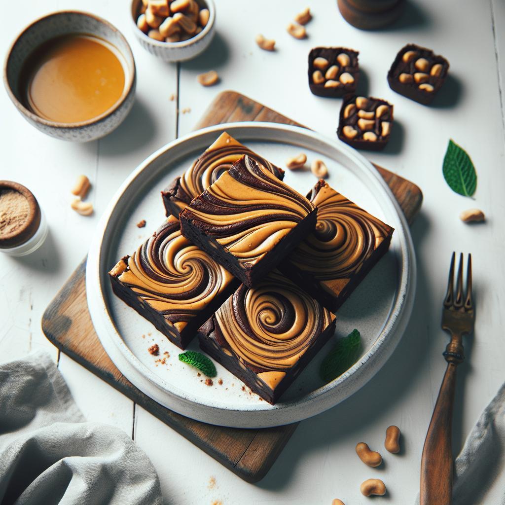 Peanut Butter Swirl Brownies: Decadent Delight Unveiled