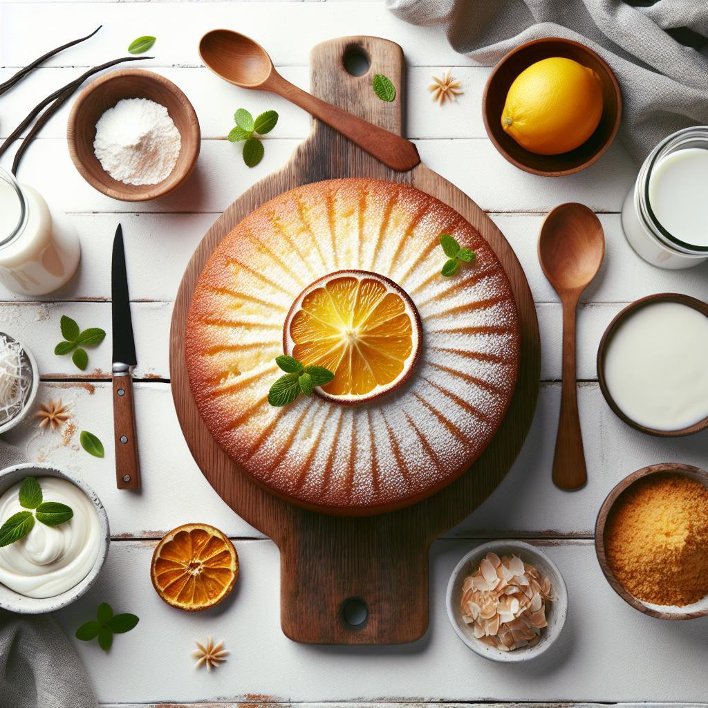 Whip Up a Simple Coconut Flour Vanilla Cake Delight