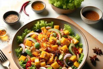 Zesty Delight: Exploring Sweet & Spicy Thai Mango Salad