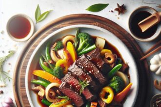 Sweet & Savory Slow Cooker Honey Garlic Beef Delight