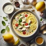 Zesty Comfort: Dive Into Creamy Lemon Chicken Soup Bliss