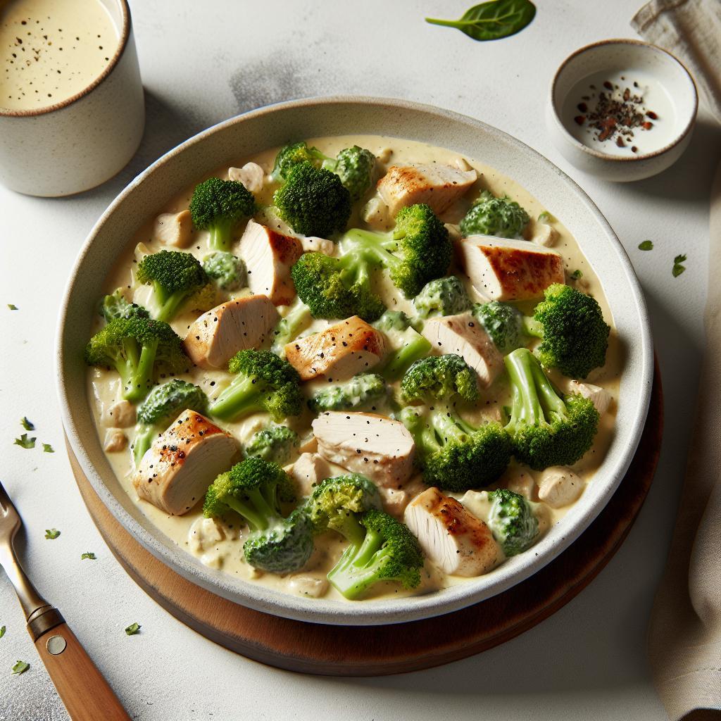 Creamy Chicken Alfredo with Broccoli: A Flavorful Twist