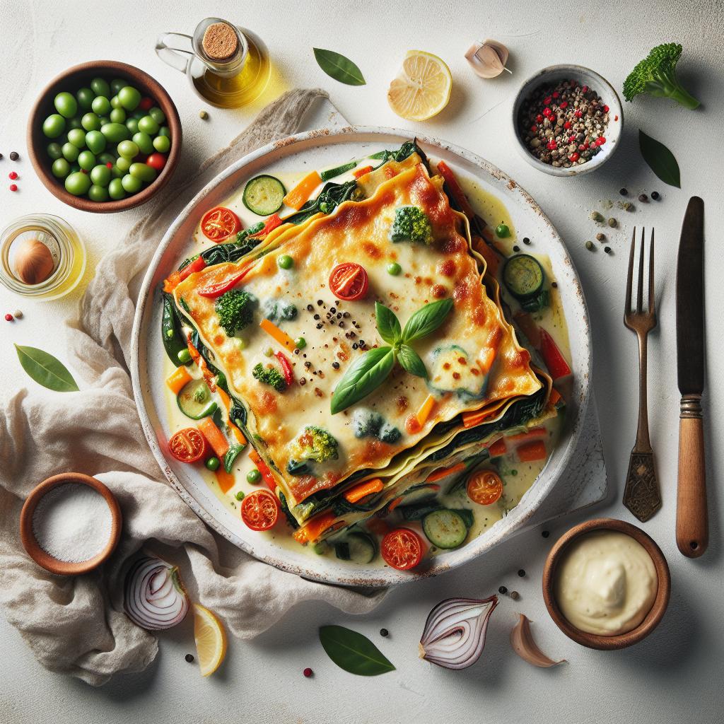 Timeless Taste: Crafting Classic Vegetarian Lasagna Bliss