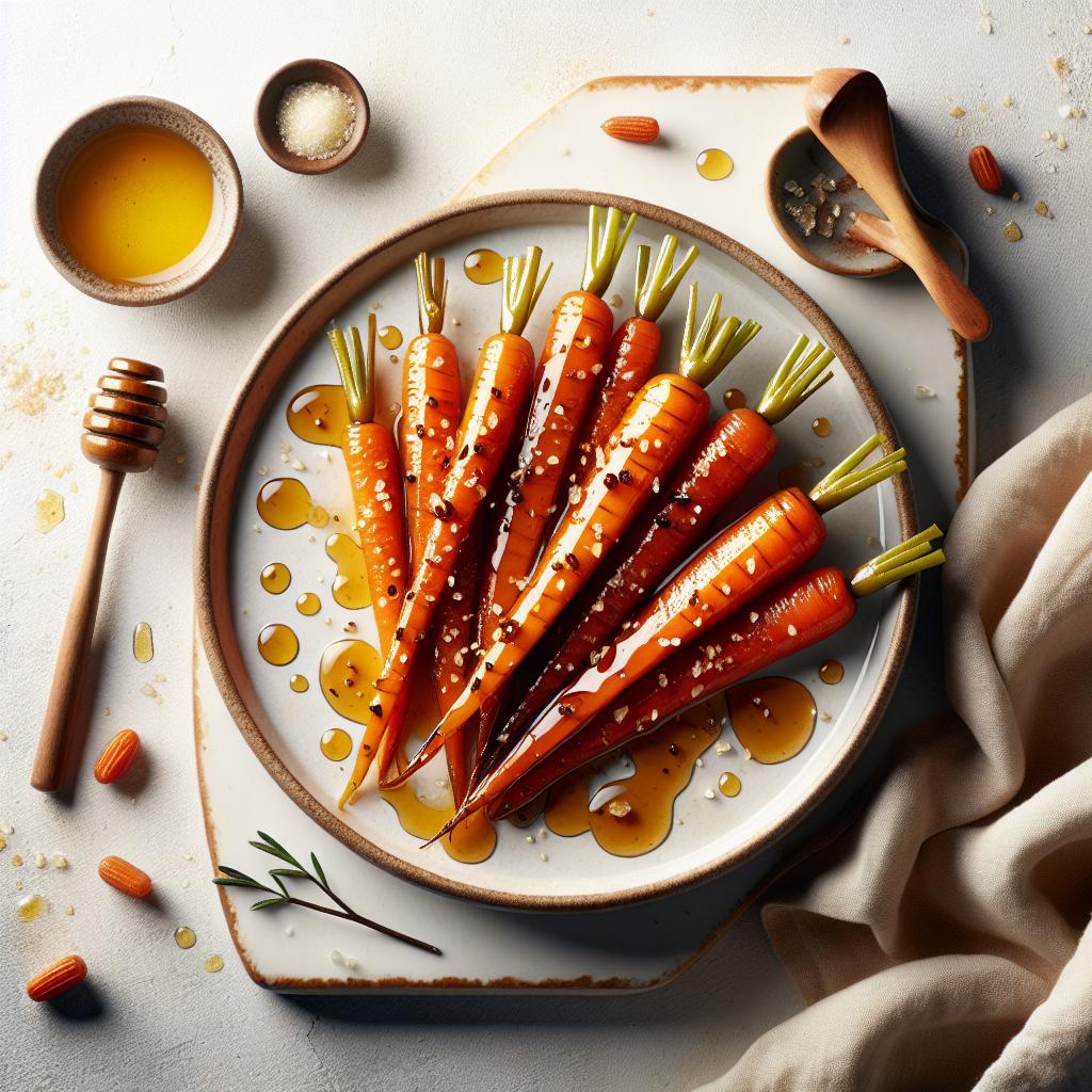 Sweet & Simple Brown Sugar Honey Glazed Carrots Recipe