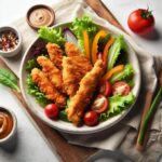 Perfectly Crispy Oven Fried Chicken Tenders: A Healthy Crunch