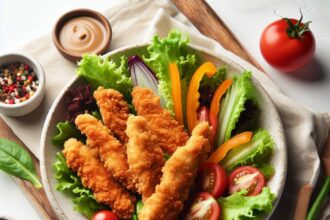 Perfectly Crispy Oven Fried Chicken Tenders: A Healthy Crunch