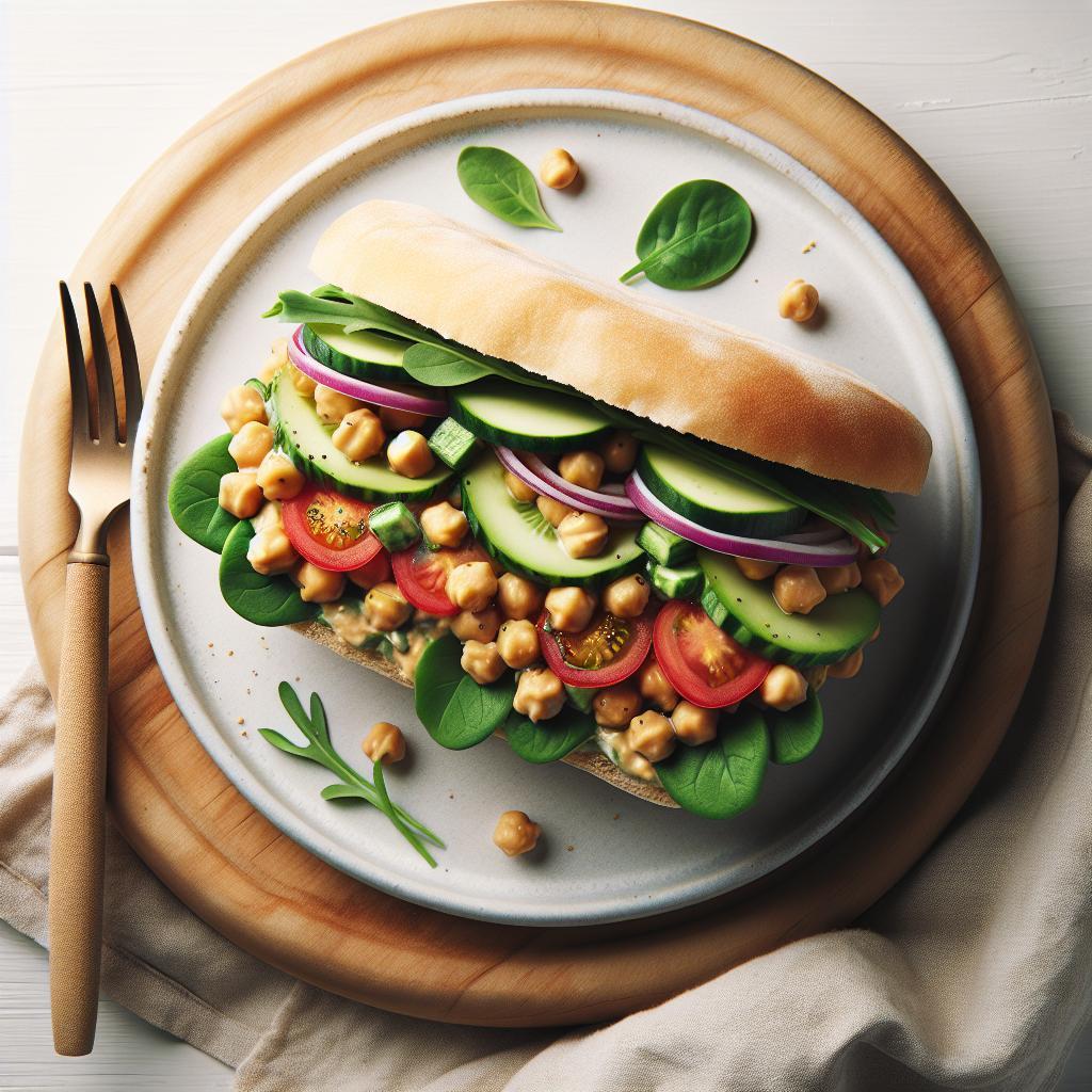 Chickpea Salad Sandwiches: A Tasty Twist on Classic Lunch