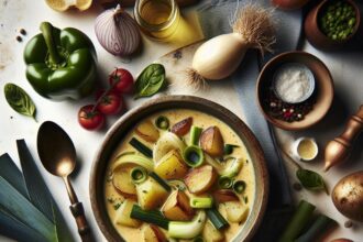 Comfort in a Bowl: Roasted Potato & Leek Soup Recipe